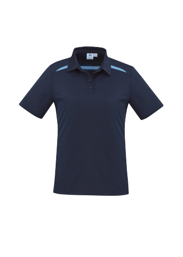 Picture of Biz Collection Ladies Sonar Polo Shirt 80% Bizcool polyester 20% Cotton Back