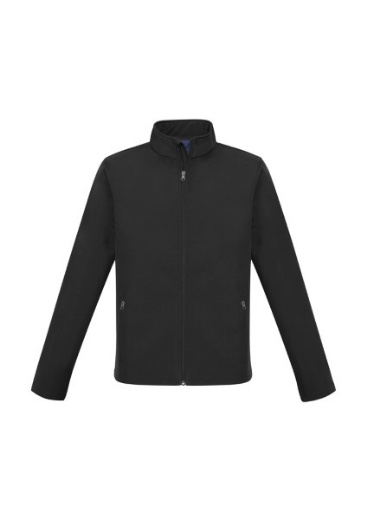 Picture of Biz Collection Kids Apex Lightweight Soft Shell Jacket 100% polyester outer bonded fleece inner