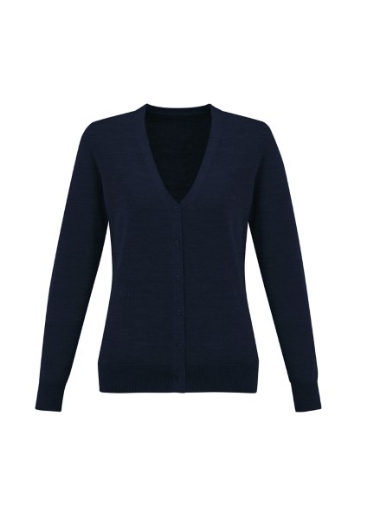 Picture of Biz Collection Ladies Roma Cardigan 50% Merino Wool, 50% Acrylic