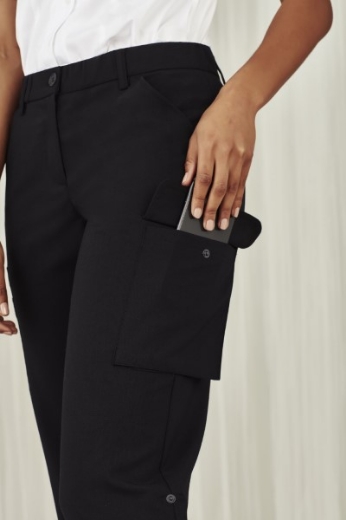 Picture of Bizcare Ladies Roll Up Cargo Pant