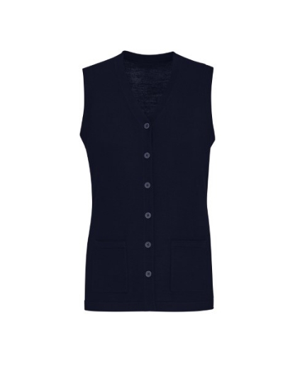 Picture of Bizcare Ladies Button Front Vest