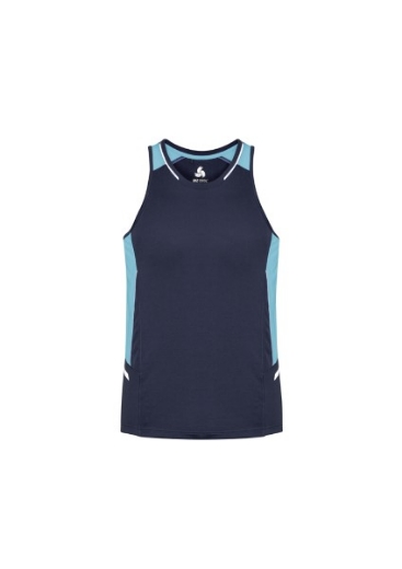 Picture of Biz Collection Mens Renegade Singlet 100% Bizcool breathable polyester