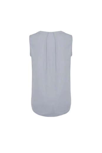 Picture of Biz Corporates Ladies Estelle Sleeveless Pleat Blouse