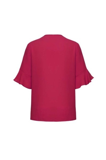 Picture of Biz Corporates Ladies Aria Fluted Sleeve Blouse
