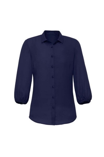 Picture of Biz Corporates Ladies Lucy 3/4 Sleeve Blouse