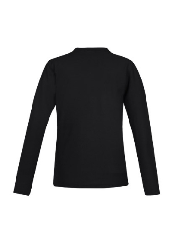Picture of Biz Collection Ladies Long Sleeve Crew Polo Shirt 65% Polyester 35% Cotton
