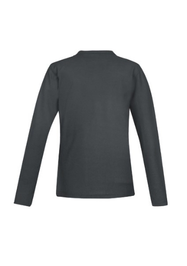 Picture of Biz Collection Ladies Long Sleeve Crew Polo Shirt 65% Polyester 35% Cotton