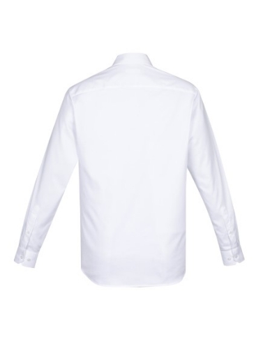 Picture of Biz Collection Mens Camden Shirt Long Sleeve Easy Care Stretch Oxford