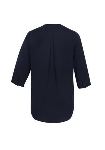 Picture of Biz Collection Ladies Lily Longline Blouse 3/4 Sleeve