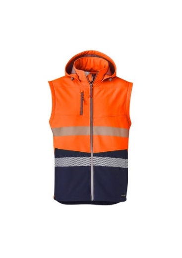 Picture of Syzmik Hi Vis 2 in 1 Soft Shell Jacket with Stretch Reflective Tape
