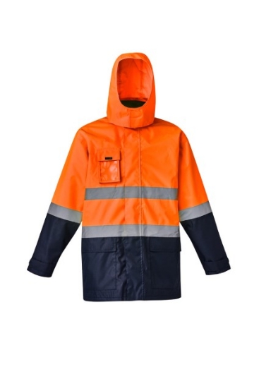 Picture of Syzmik Basic 4 in1 Waterproof Jacket with Reflective Tape