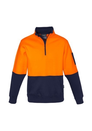 Picture of Syzmik Hi Vis 1/2 Zip Pullover