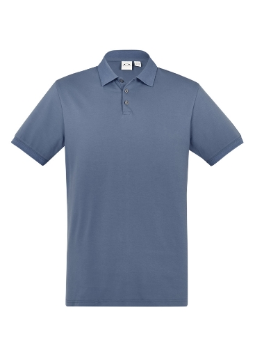 Picture of Biz Collection Mens City Polo Shirt Cotton/Elastane