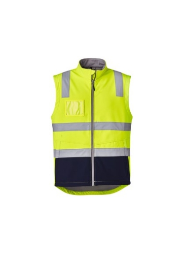 Picture of Syzmik Hi Vis Soft Shell Vest with Reflective Tape