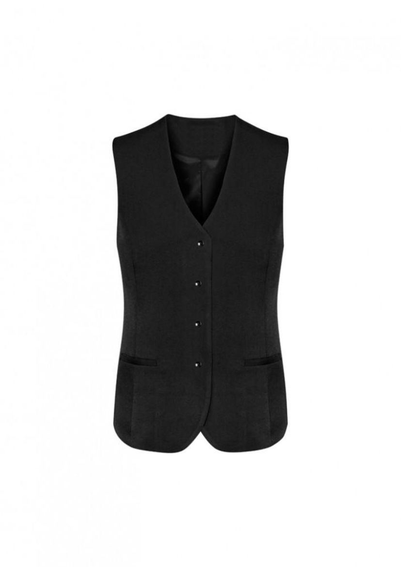 Picture of Biz Corporates Ladies Longline Vest Comfort Wool Stretch