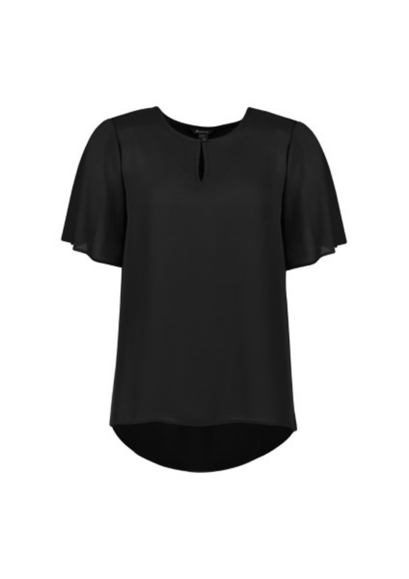 Picture of Biz Corporates Ladies Vienna Short Sleeve Blouse