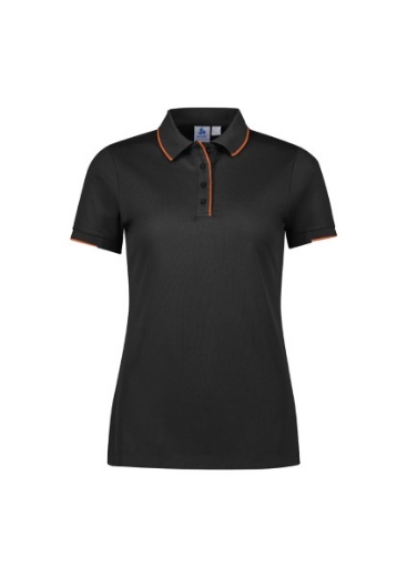 Picture of Biz Collection Ladies Focus Short Sleeve Polo