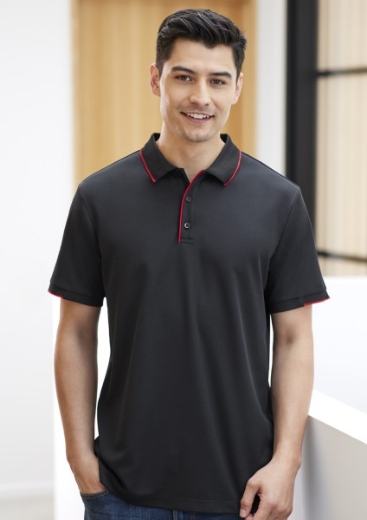 Picture of Biz Collection Mens Focus Short Sleeve Polo