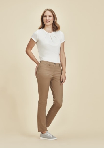 Picture of Biz Corporates Ladies Traveller Slim Leg Stretch Chino Pant