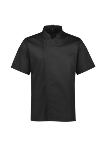 Picture of Biz Collection Mens Alfresco Short Sleeve Chef Jacket