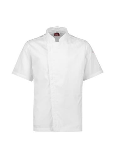 Picture of Biz Collection Mens Alfresco Short Sleeve Chef Jacket