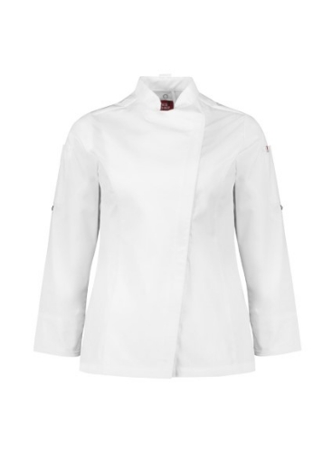 Picture of Biz Collection Ladies Alfresco Long Sleeve Chef Jacket