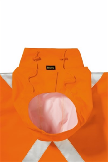 Picture of Bisley Rain Jacket with X Pattern Rail Reflective