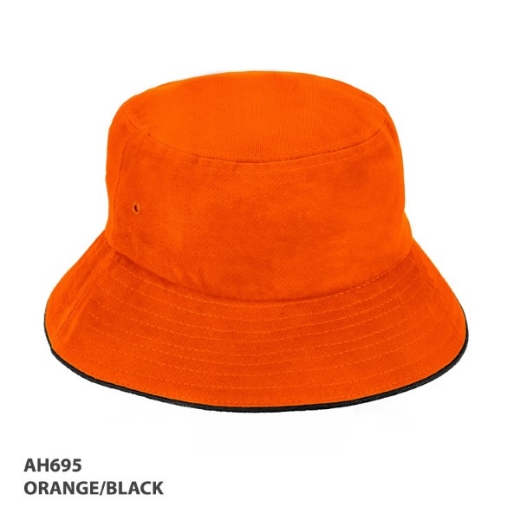 Picture of Bucket Hat Sandwich Design Heavy Brushed Cotton (PH10013)