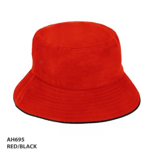 Picture of Bucket Hat Sandwich Design Heavy Brushed Cotton (PH10013)