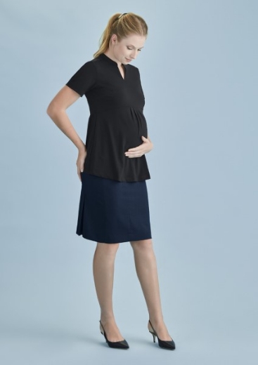 Picture of Biz Corporates Ladies Cool Stretch Womens Maternity Skirt