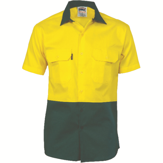 Picture of DNC Cotton Drill Shirt Short Sleeve 2 Tone