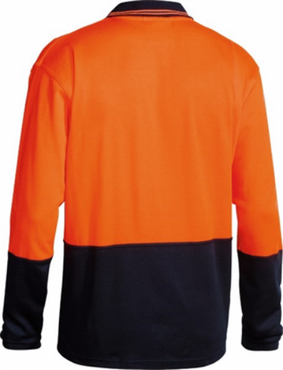Picture of Bisley Polo Shirt Long Sleeve 52% Cotton 48% Polyester