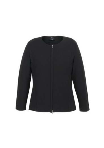 Picture of Biz Collection Ladies Cardigan 2 way zip 73% Viscose 27% Nylon