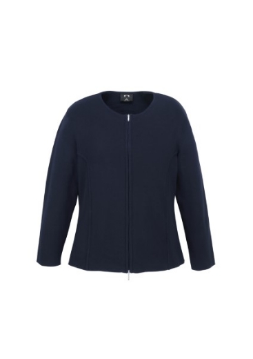 Picture of Biz Collection Ladies Cardigan 2 way zip 73% Viscose 27% Nylon