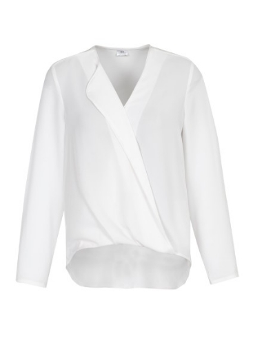 Picture of Biz Collection Ladies Lily Hi-Lo Blouse