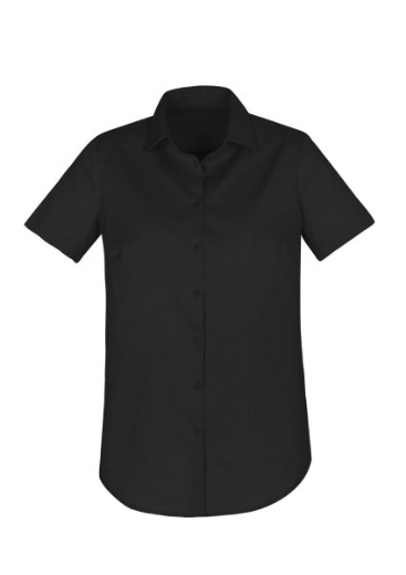 Picture of Biz Collection Ladies Camden Shirt Short Sleeve Easy Care Stretch Oxford