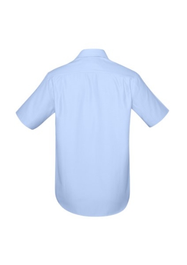 Picture of Biz Collection Mens Preston Shirt Short Sleeve 65% Polyester 35% Cotton