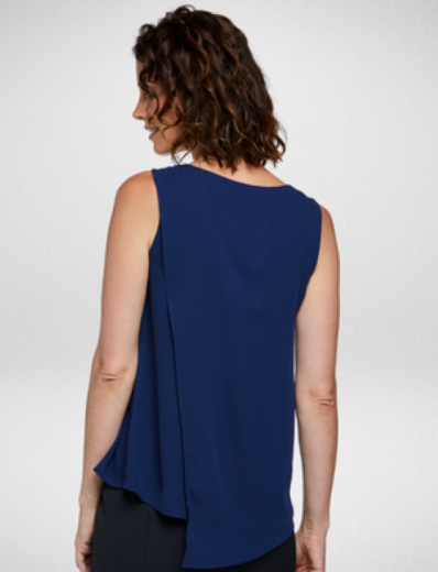 Picture of Corporate Reflections Ladies Harmony loose fit blouse Sleeveless