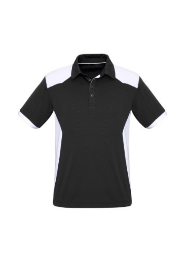 Picture of Biz Collection Mens Rival Polo Shirt 100% Polyester Micro Interlock