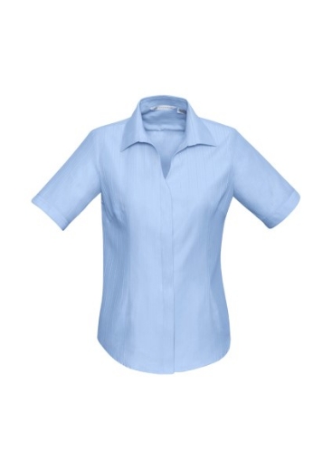 Picture of Biz Collection Ladies Preston Shirt Short Sleeve 65% Polyester 35% Cotton
