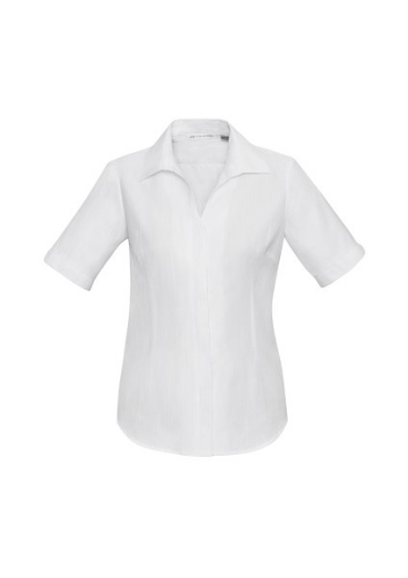 Picture of Biz Collection Ladies Preston Shirt Short Sleeve 65% Polyester 35% Cotton