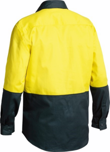 Picture of Bisley Cotton Drill Shirt Closed Front Long Sleeve