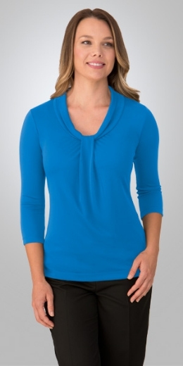 Picture of City Collection Ladies Pippa Knit Top 3/4 Sleeve