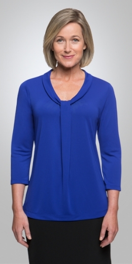 Picture of City Collection Ladies Pippa Knit Top 3/4 Sleeve