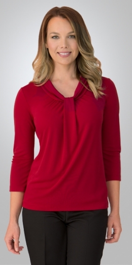 Picture of City Collection Ladies Pippa Knit Top 3/4 Sleeve