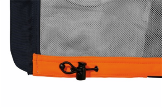 Picture of Bisley Fleece Hi Vis Soft shell Brushed Fleece Lined Vest with Reflective Tape