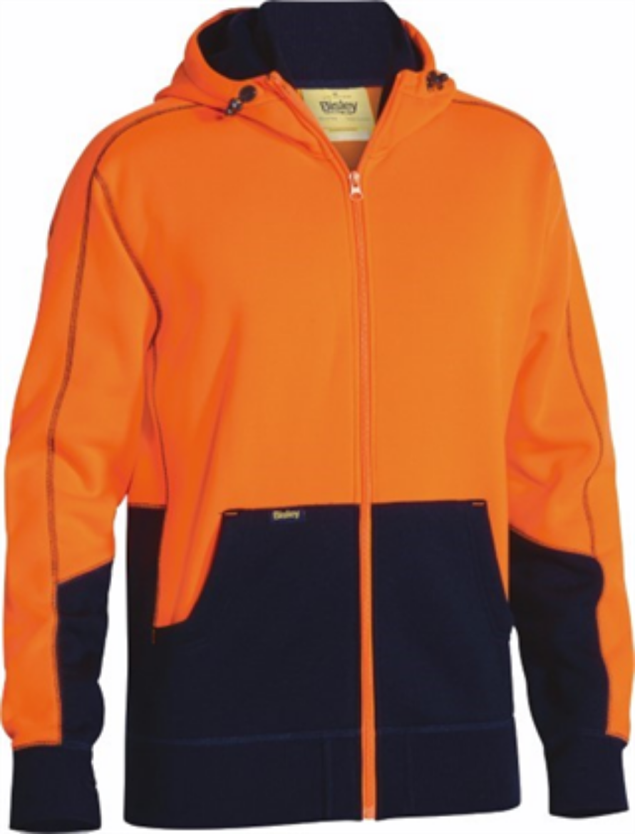 Picture of Bisley Fleece Hoodie Zip Front