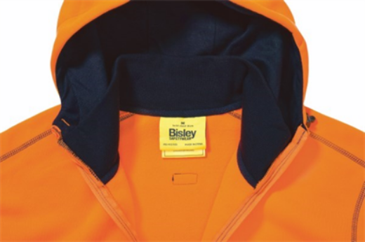 Picture of Bisley Fleece Hoodie Zip Front