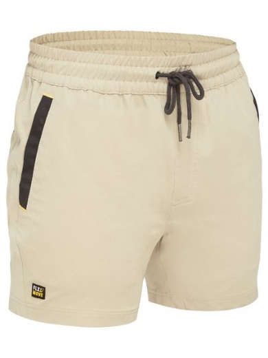 Picture of Bisley Flex & Move 4 Way Stretch Elastic Waist Short