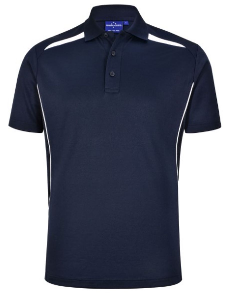 Picture of Winning Spirit Mens Sustainable Poly/Cotton Contrast Short Sleeve Polo Shirt